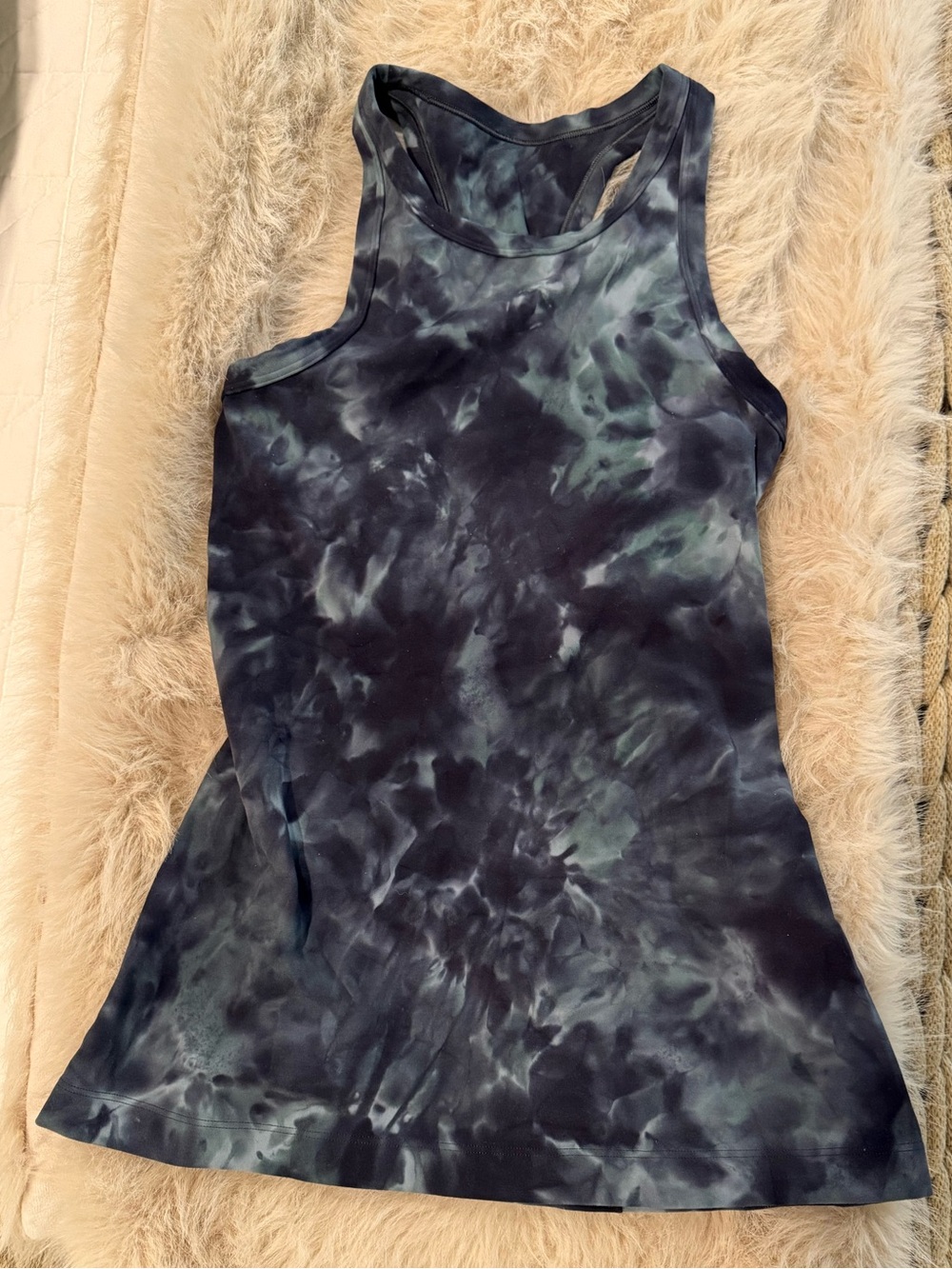 Lululemon Tie Dye Racerback Athletic Tank Top Size 4